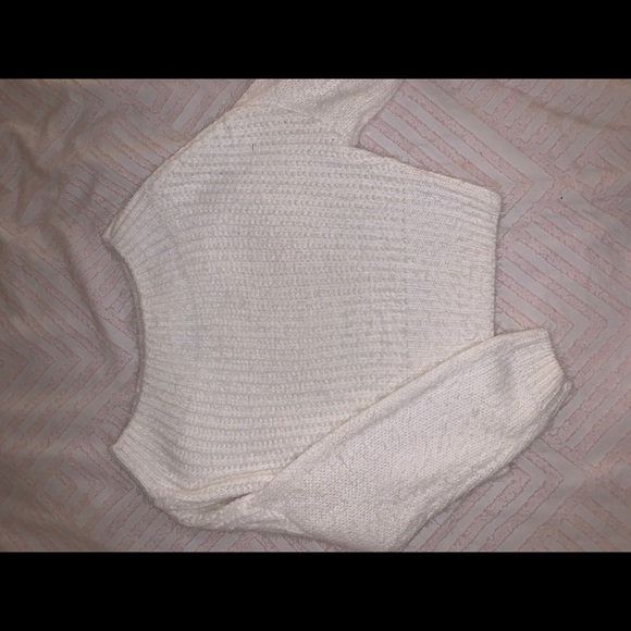 Off the Shoulder Soft Knit Sweater - Picture 1 of 2